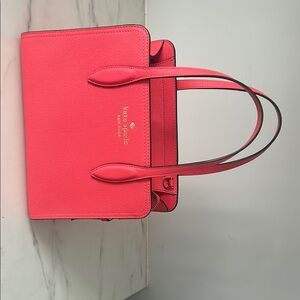 COPY - Kate Spade Pink Satchel with Structured Design and Smooth Texture